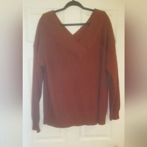 Women's Burnt Orange Sweater